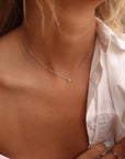 Petite Leo Choker Necklace Silver