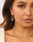 Lou Earrings Gold