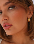 LUCA HOOPS GOLD