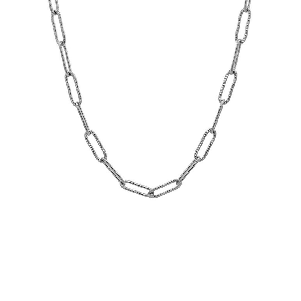 Necklace 2 Silver (41 + 6cm)
