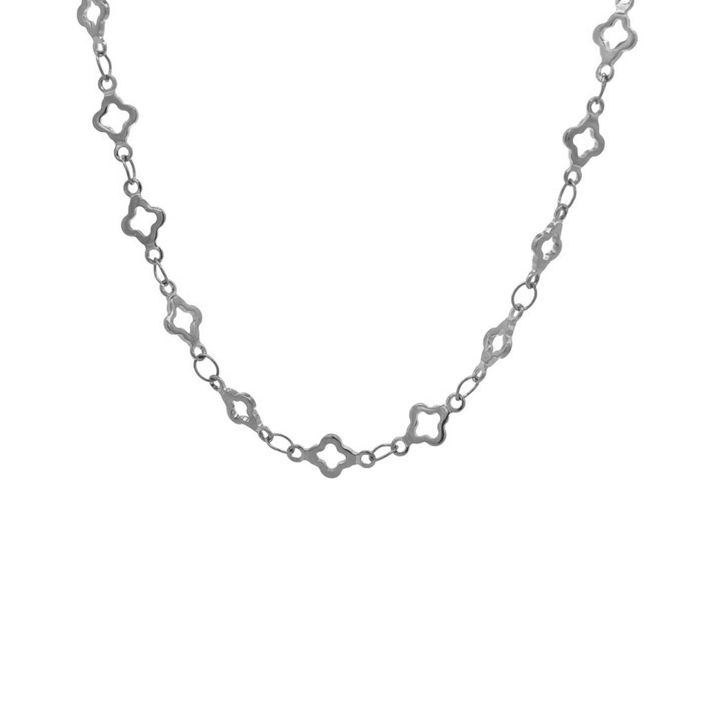 Necklace 8 Silver (41 + 6cm)