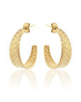 Parker Hoop Earrings Gold
