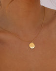 The Aureus Engravable Necklace 14k Gold Filled
