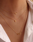 Infinity Signature Necklace Gold