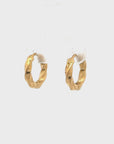 Ira Twist Hoops Gold