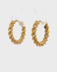 Marley Twist Earrings Gold