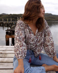Smocked Blouse Banksia