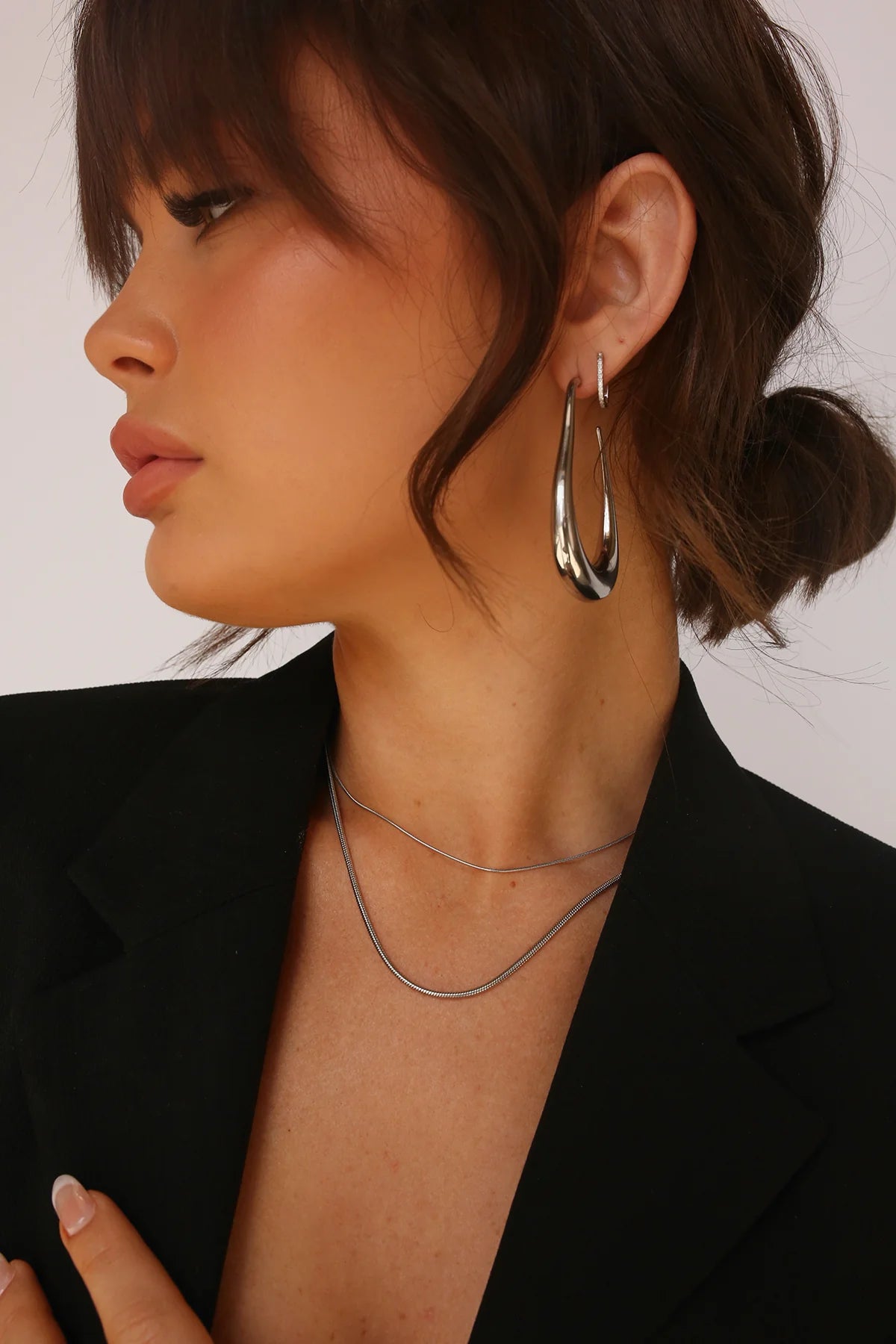 Georgie Earrings - Silver