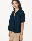 Cora Spring Blouse Ink Cotton