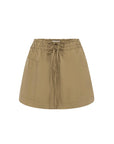 Jessica Cargo Mini Skirt Washed Khaki