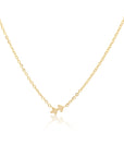 Petite Sagittarius Choker Necklace Gold