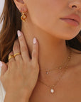 Serpentine Hoops Gold