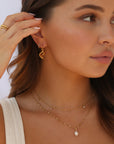 Serpentine Hoops Gold