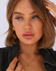 Silo Fob Necklace Gold