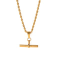 Silo Fob Necklace Gold