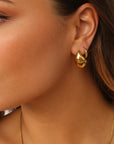Spencer Teardrop Earrings Gold