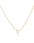 Petite Taurus Choker Necklace Gold