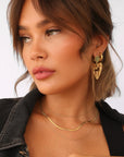 Theo Earrings in Gold