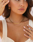 Deux Double Layer Necklace