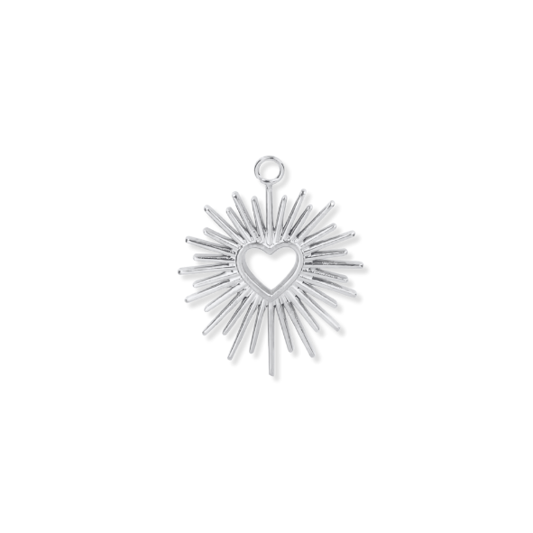 Latch &amp; Lock Silver Charms