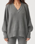 Vera Knit Sweater Dark Grey Marle