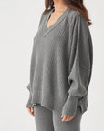 Vera Knit Sweater Dark Grey Marle