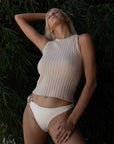 Billie Organic Cotton Tank Sand