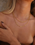 Bobbie Layering Necklace Gold