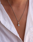 The Luma Pearl Necklace Silver