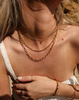 Petite Initial, Billie & Molly Stack Gold