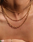 Petite Initial, Billie & Molly Stack Gold