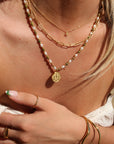 Petite & Epidote Zodiac Stack Gold
