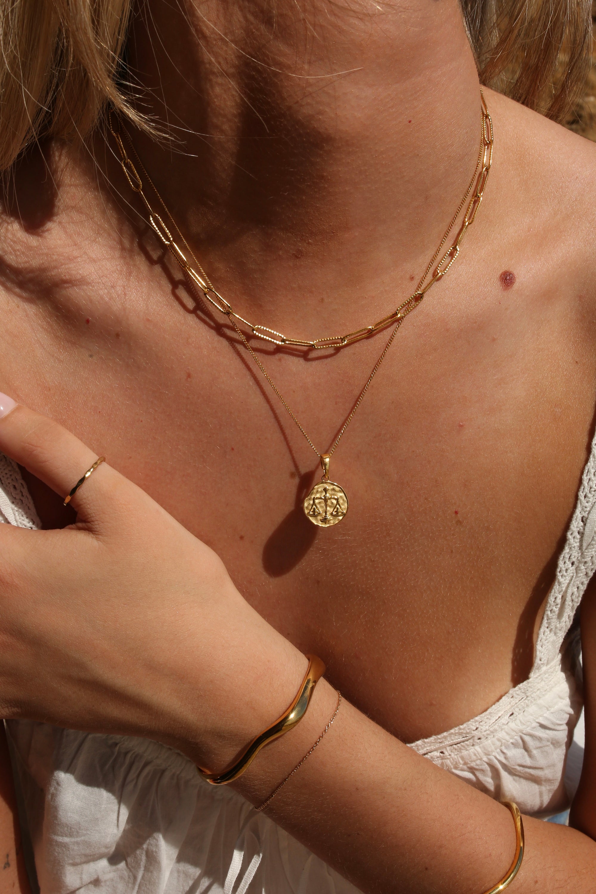 The Everyday Zodiac Stack Gold