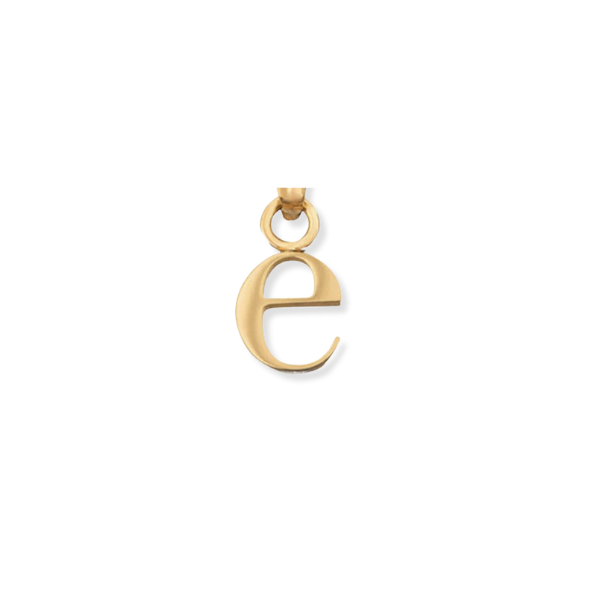 Lower Case e