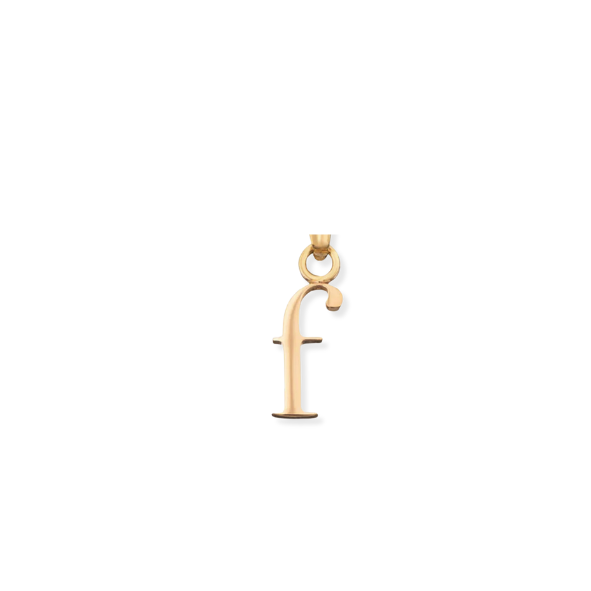 Lower Case f