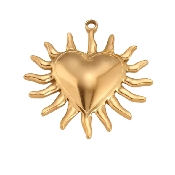 Large Flame Heart