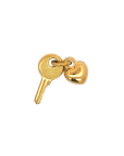 Latch & Lock Charms Gold