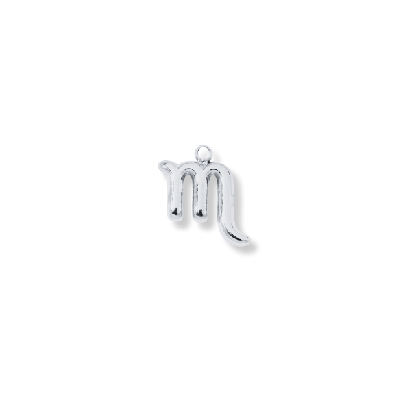Latch &amp; Lock Charms Silver Zodiac