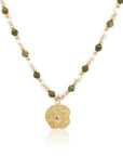 Petite & Epidote Zodiac Stack Gold