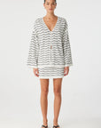 Onda Long Sleeve Cream Wave