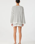 Onda Long Sleeve Cream Wave