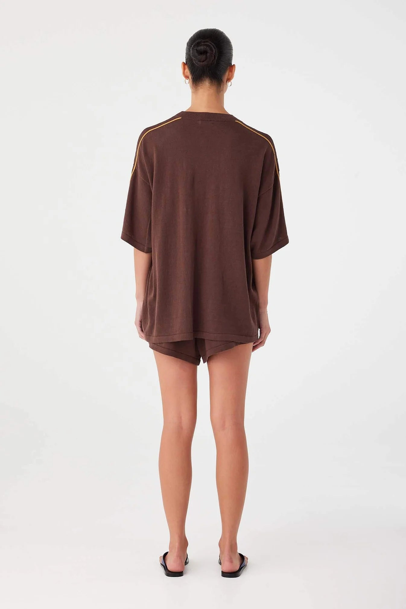 Pippa Oversized Tee Espresso