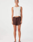 Pippa Drawstring Short Espresso