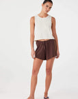 Pippa Drawstring Short Espresso
