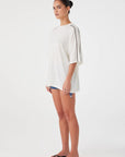 Pippa Oversized Tee Cream
