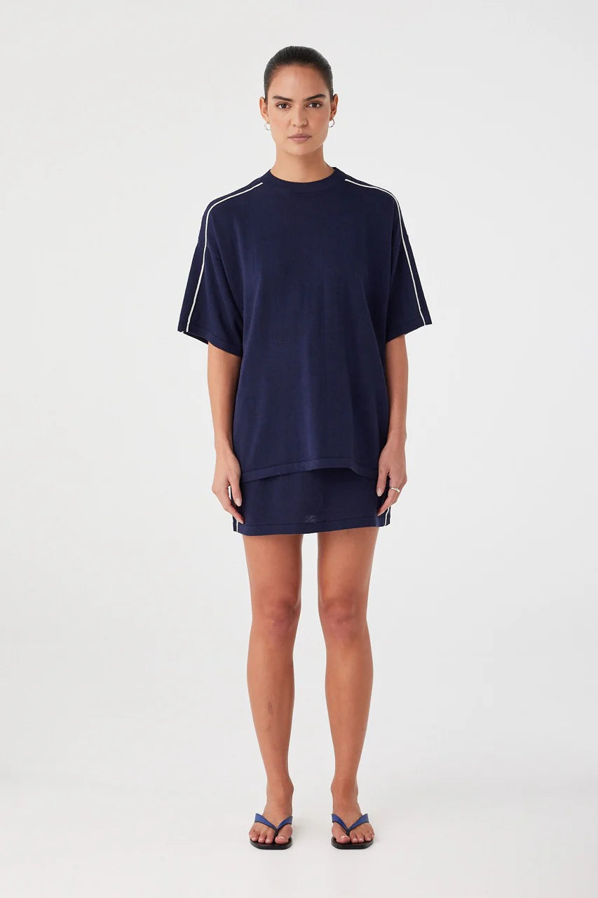 Pippa Mini Skirt Navy