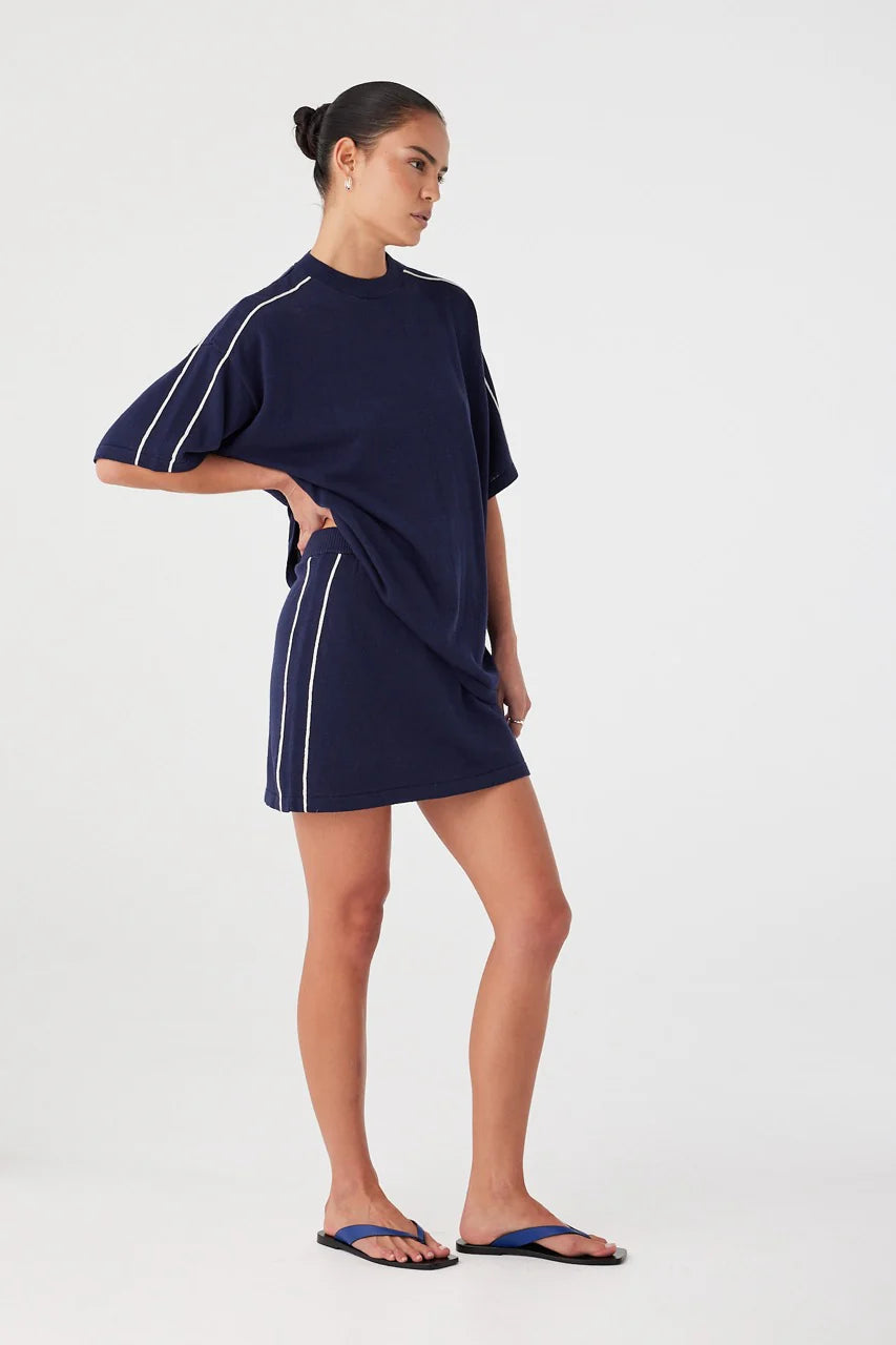 Pippa Mini Skirt Navy