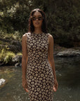 Astoria Maxi Dress Coffee