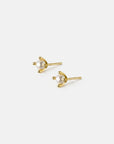 ELEANOR STUDS IN GOLD PEARL