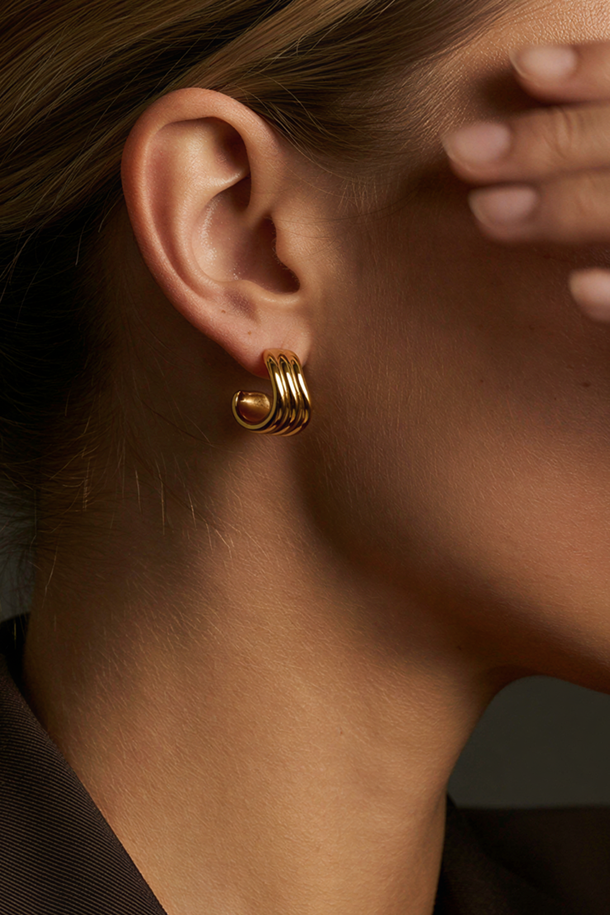 Elena Earrings Gold